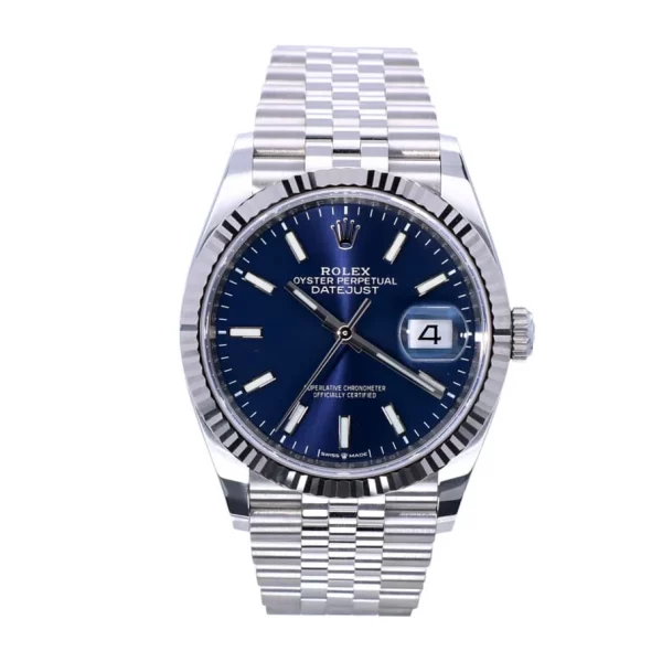 Rolex Datejust 126234 36mm Blue Dial Super Clone Watch