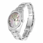 Rolex Datejust 116244 36mm Pink Dial Diamond Bezel Super Clone - Image 3