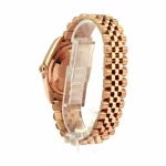 Rolex Datejust 28mm 279165 Everose Gold Green Diamond Dial Super Clone - Image 4