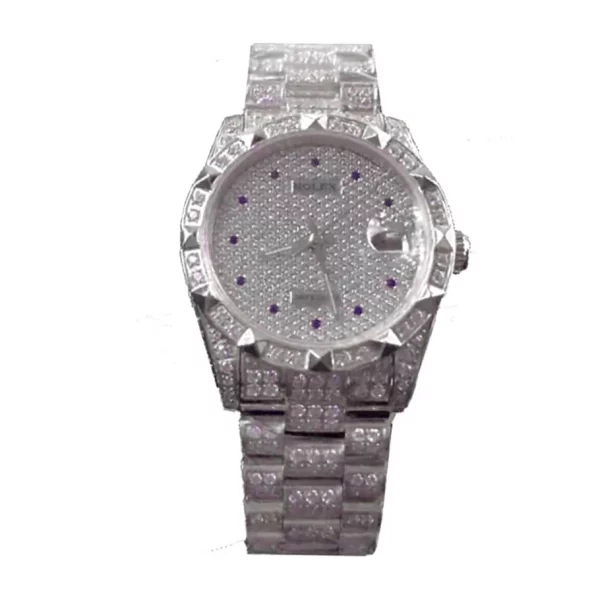 Rolex Datejust 116624 41mm Super Clone Watch Iced Out