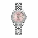 Rolex Datejust 126234 31mm Pink Diamond Dial Super Clone Watch