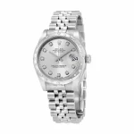 Rolex Datejust 178344 31mm Grey Diamond Bezel Super Clone Watch - Image 3