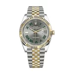 Rolex Datejust 36 126233 Wimbledon Grey Dial Steel Yellow Gold Super Clone