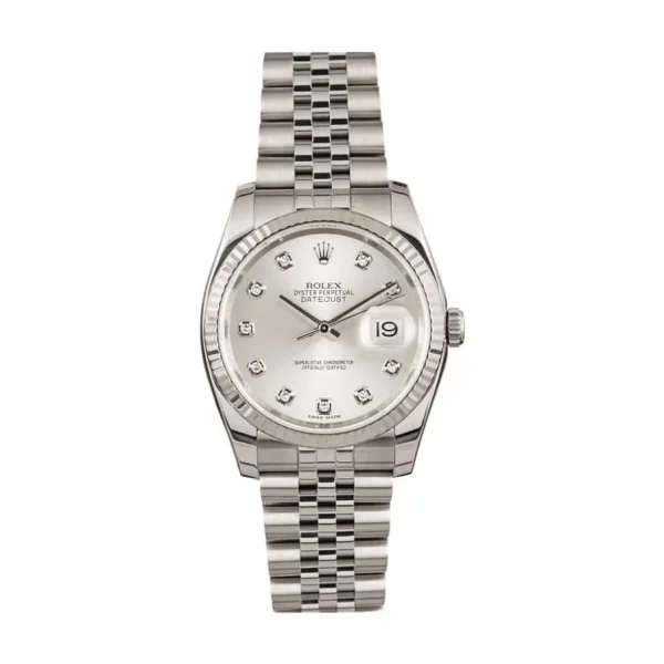 Rolex Datejust 126234 36mm Steel Silver Dial Super Clone Watch