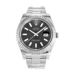 Rolex Datejust 41mm 116334BKSO Super Clone Black Dial Steel