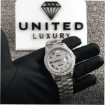 Rolex Datejust 116623 41mm Super Clone Steel Gold Diamond Dial - Image 3