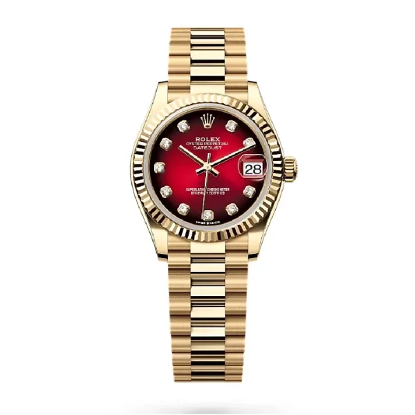 Rolex Datejust 278278 31mm Red Dial Super Clone Watch