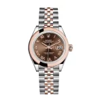 Rolex Datejust 28mm 279161 Steel Everose Gold Chocolate Dial Super Clone