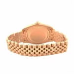 Rolex Datejust 28mm 279165 Everose Gold Green Diamond Dial Super Clone - Image 5