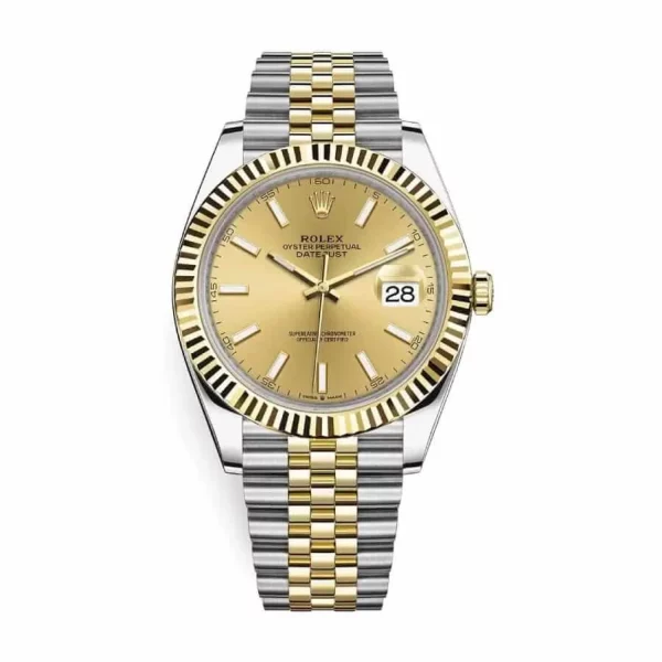 Rolex Datejust 36 126333 Super Clone 904L Steel Gold Watch