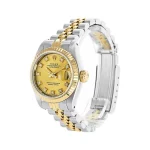Rolex Datejust 69173 26mm Yellow Gold Steel Diamond Super Clone - Image 3