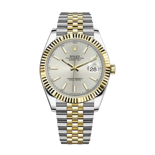 Rolex Datejust 41 126333 Super Clone 904L Steel Gold Watch