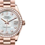 Rolex Datejust 279171 26mm Everose Rolesor Super Clone Watch - Image 3