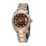 Rolex Datejust 279171 28mm Rose Gold Diamond Dial Super Clone - Image 3