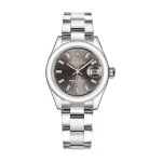 Rolex Datejust 28mm 279160 Steel Super Clone Automatic Dark Grey Dial