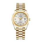Rolex Datejust 31mm 278273 Yellow Gold Steel Grey Diamond Dial Replica
