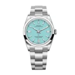 Rolex Oyster Perpetual 126000 36mm Turquoise Super Clone Watch
