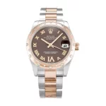 Rolex Datejust 31mm Chocolate Dial Roman Numeral Super Clone Watch