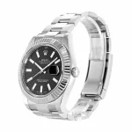 Rolex Datejust 41mm 116334BKSO Super Clone Black Dial Steel - Image 3