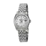 Rolex Datejust 31mm 178274 Steel White Gold Mother Pearl Diamond Dial Super Clone - Image 3