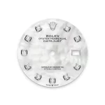 Rolex Datejust 126284RBR 36mm Diamond Dial Super Clone Watch - Image 4