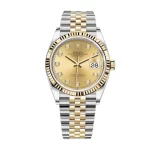 Rolex Datejust 126233 36mm Super Clone 904L Steel Gold Watch