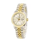 Rolex Datejust 28mm 279173 Steel Yellow Gold Silver Dial Super Clone - Image 3