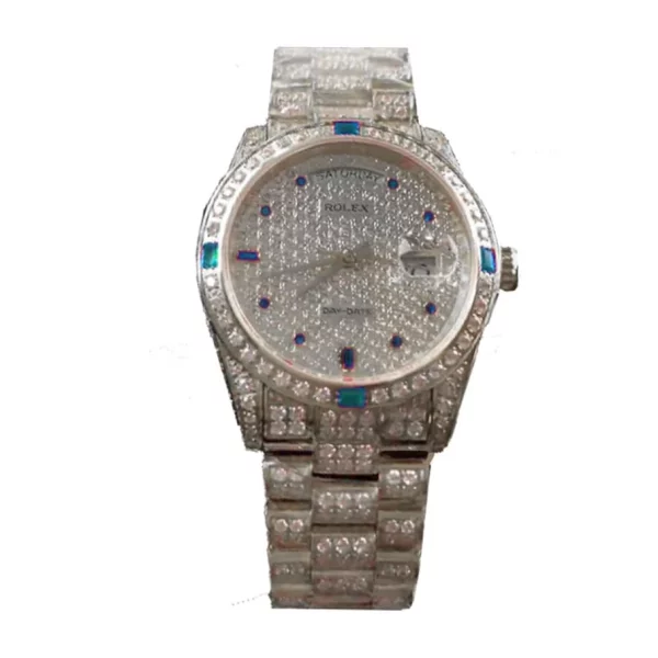 Rolex Datejust 116624 41mm Super Clone 904L Steel Gem-Set