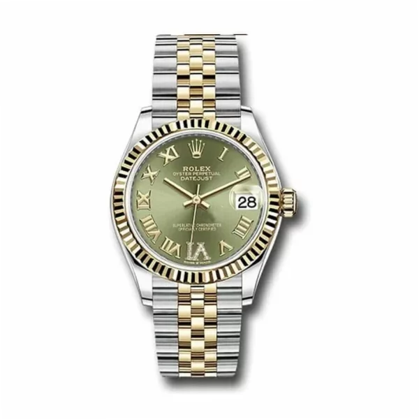 Rolex Datejust 31 278273 Super Clone Green Dial Jubilee