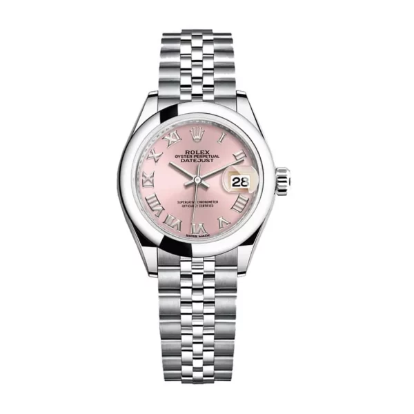 Rolex Datejust 28mm 279160 Steel Pink Dial Super Clone Watch