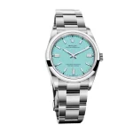 Rolex Oyster Perpetual 126000 36mm Turquoise Super Clone Watch - Image 3
