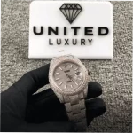 Rolex Datejust 126303 41mm Two-Tone Iced Out Super Clone - Image 3
