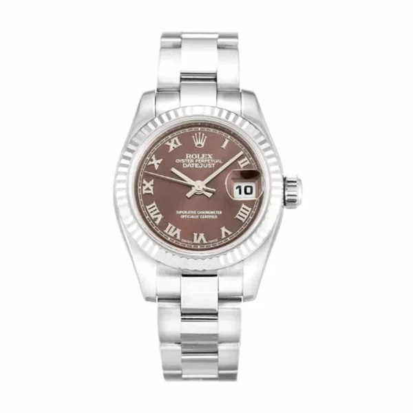 Rolex Lady-Datejust 179179 26mm Bronze Dial Super Clone Watch