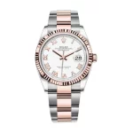Rolex Datejust 126231 36mm Steel Gold White Dial Super Clone