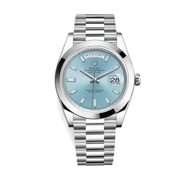 Rolex Day-Date 228206 40mm Platinum Super Clone Watch