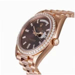 Rolex Day-Date 40 228345RBR Chocolate Dial 1:1 Super Clone - Image 4