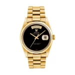Rolex Day-Date 18038 40mm Onyx Dial Super Clone Watch