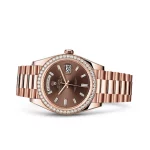Rolex Day-Date 40 228345RBR Rose Gold Chocolate Dial Super Clone - Image 3