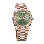 Rolex Day-Date 228235 40mm Rose Gold Green Dial Super Clone - Image 3