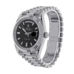 Rolex Day-Date 40 228239 Super Clone 904L Steel Black Dial - Image 3