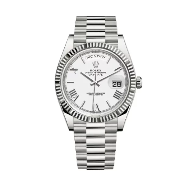 Rolex Day-Date II 218239 41mm Grey Roman Dial Super Clone Watch