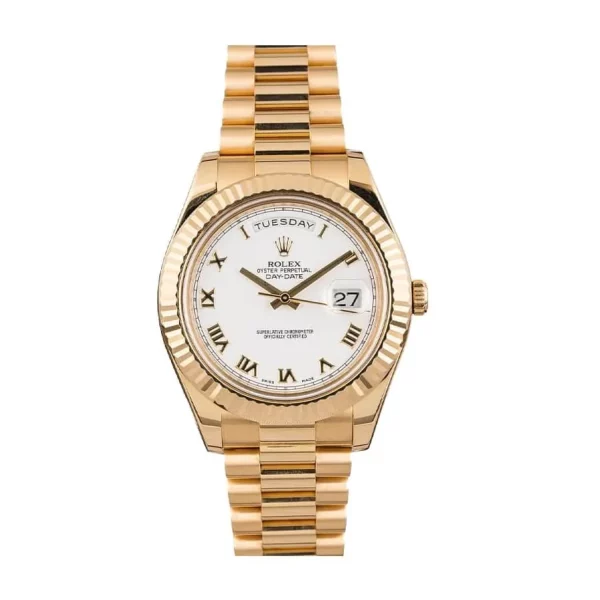 Rolex Day-Date 118235F 36mm Rose Gold Roman Dial Super Clone