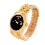 Rolex Day-Date 18038 40mm Onyx Dial Super Clone Watch - Image 3