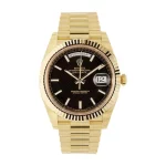 Rolex Day-Date 40mm 228235 Gold Black Dial Super Clone Watch