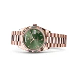 Rolex Day-Date 228235 40mm Rose Gold Green Dial Super Clone - Image 4