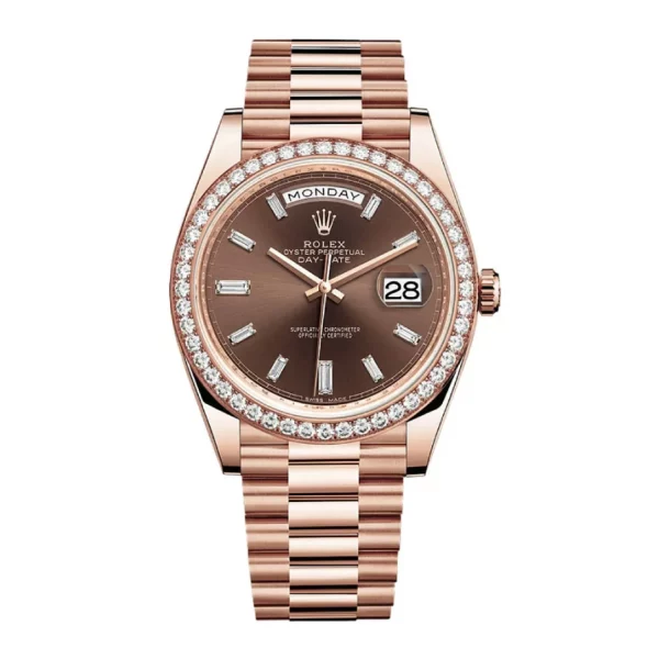 Rolex Day-Date 40 228345RBR Chocolate Dial 1:1 Super Clone