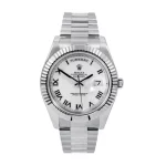 Rolex Day-Date II 218239 41mm Super Clone Stainless Steel Watch
