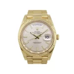 Rolex Day-Date 40 228238 Yellow Gold Silver Dial Super Clone Watch - Image 4