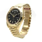 Rolex Day-Date 40 228238 Yellow Gold Black Super Clone Watch - Image 3