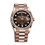 Rolex Day-Date 36 128235-0037 Brown Ombre Dial 1:1 Super Clone - Image 3